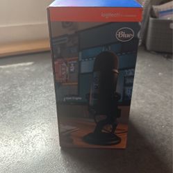 Unopened Brand New Blue  Yeti Microphone