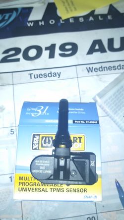 New TPMS sensors programed for any car