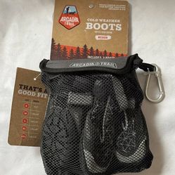 Arcadia Trail Cold Weather Booties For Dogs  Size 