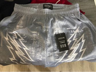 Corrupted Creative “Capsule One” Mesh Shorts – Grey City Print – XXL – Brand New