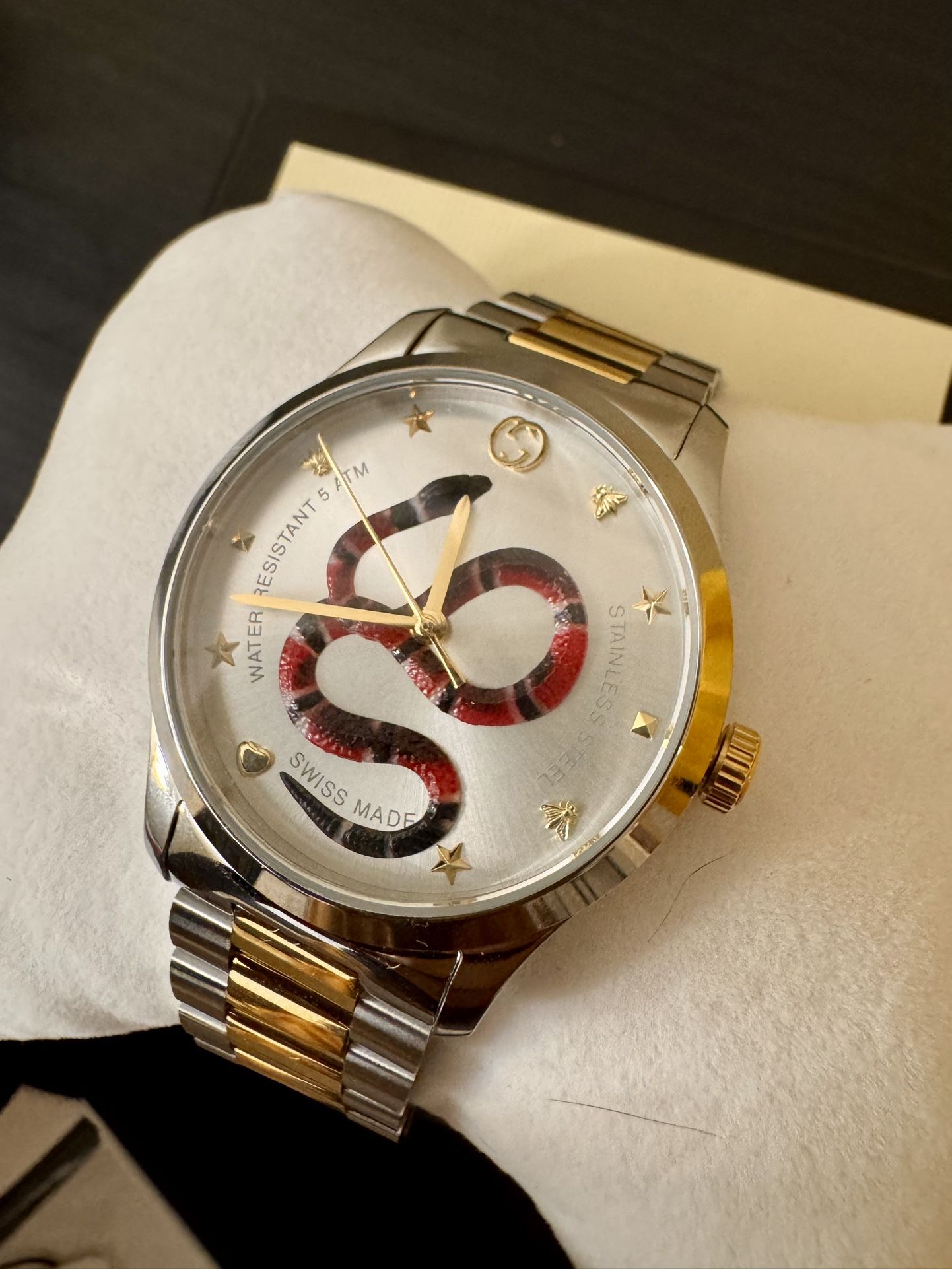 Gucci G Timeless Snake Watch