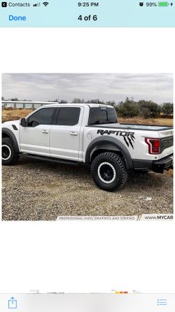 Ford raptor stickers