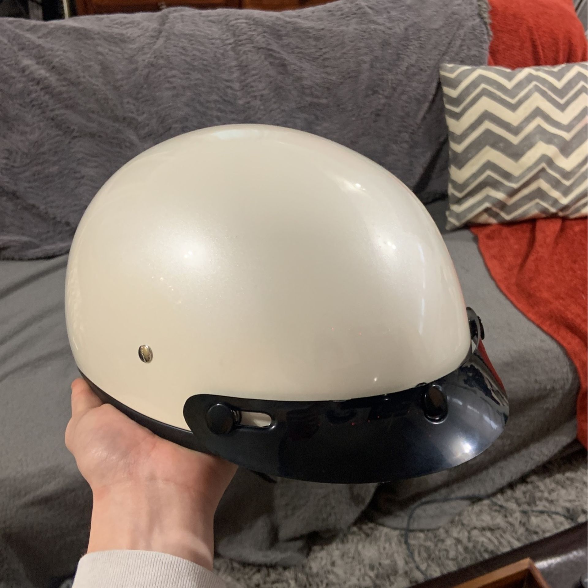 Female Biker Helmet