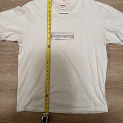 SUPREME KAWS T-SHIRT WHITE Large 