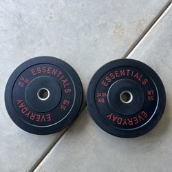Olympic 55lb Bumper Plate Weight Pair