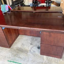 Free Desk and Credenza