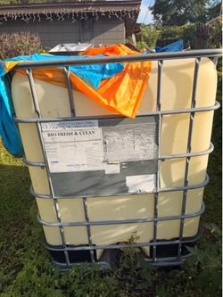 Pressure washer water tank 300 gallon
