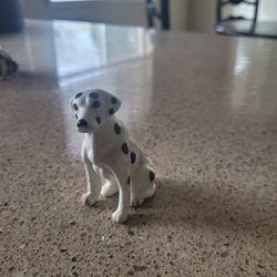 4 Vintage Ceramic Dogs 