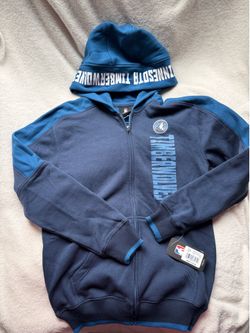 Timberwolves Youth XL full zip hoodie