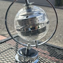 Vintage Huger Germany 1960s thermometer, hygrometer and barometer.