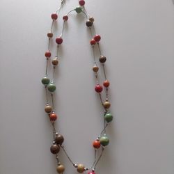 Long beautiful necklace