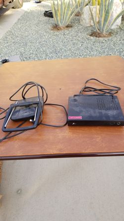 Zenith converter Box and antenna