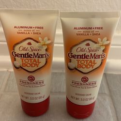 Old Spice Total Body Deodorant Cream