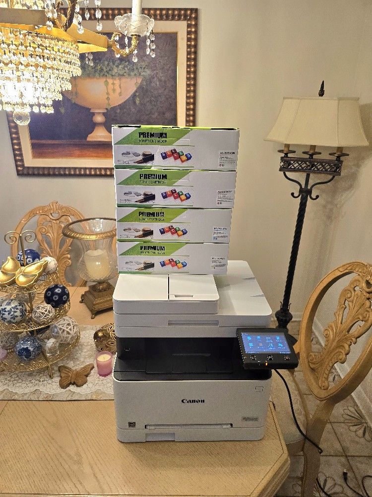 Copy Machine Canon Color imageCLASS MF642Cdw Wireless All-In-One Laser Printer. Copiadora INK INCLUDED