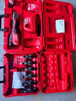 Milwaukee M12 Press Tool & ACR Press Jaw Kit
