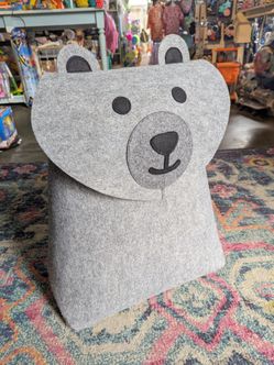Felt Kids Toddler Hamper Laundry Basket storage bag