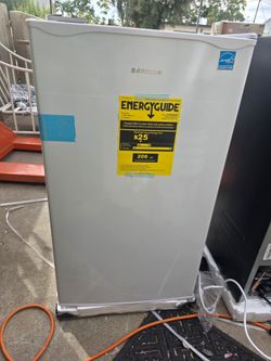 Bangson Compact Mini Refrigerator White Energy Star