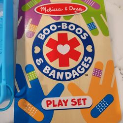 MELISSA AND DOUG BOO-BOOS & BANDAGES PLAY SET SEE DESCRIPTION 