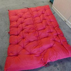 Swing Cushion Replacement Outdoor Patio/Porch Waterproof Bench Cushion 2-3 Seater – Red