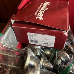 Kwikset Exterior Door Locks: Interior Locks: Ives Cabinet Pulls: Door Stops. 