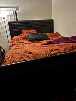 Cal King Mattress, Boxspring, And Frame