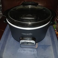 CROCK-POT 4-7 QUART CAPACITY 