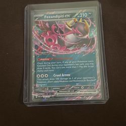 Fezandipiti Ex Pokemon 142/217