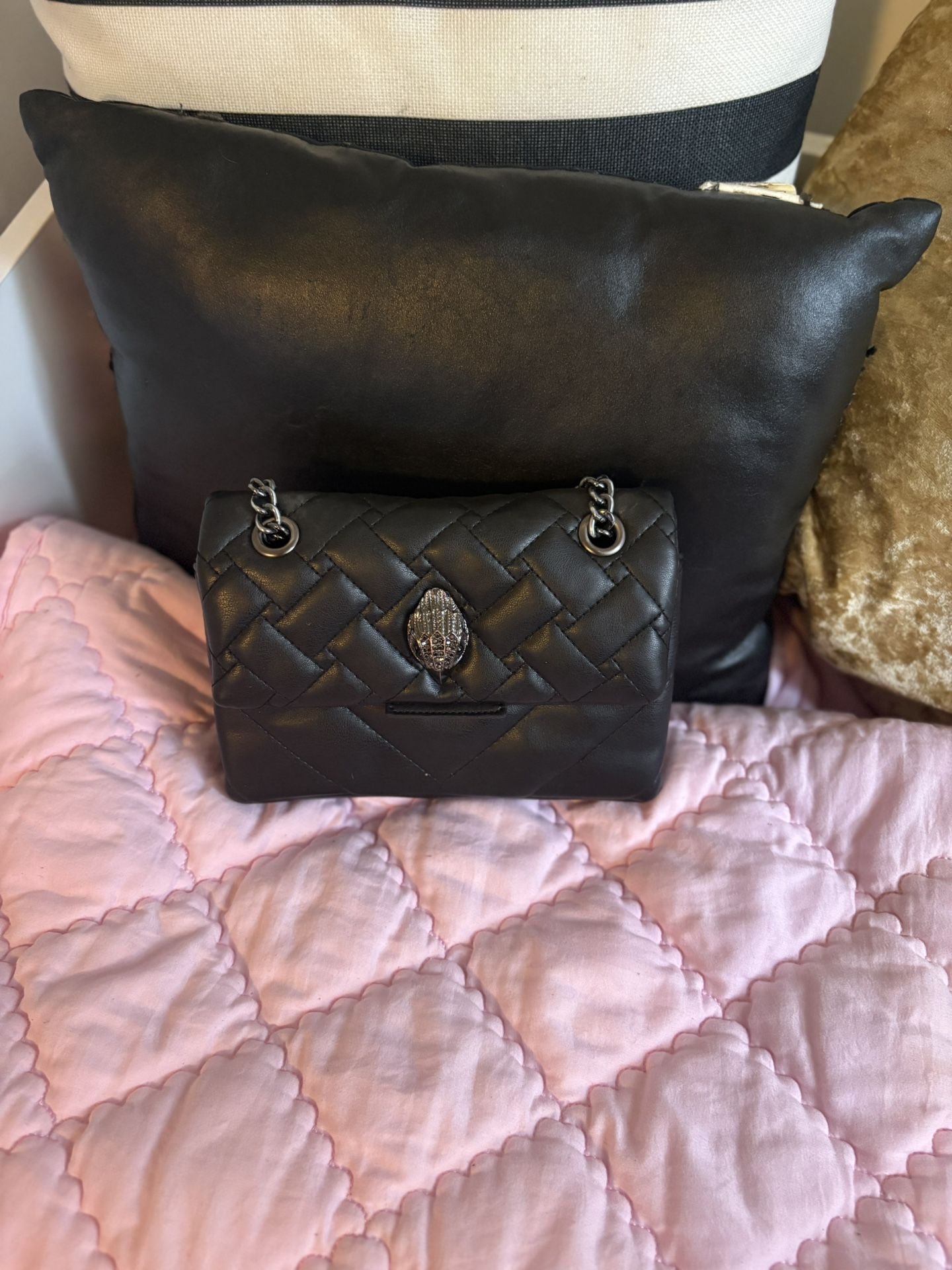 Kurt Geiger Leather Kensington Bag