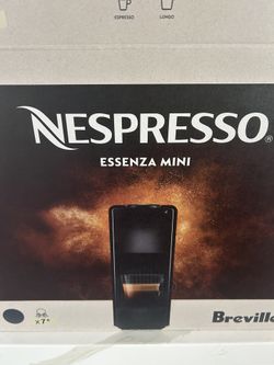 Nespresso Essenza Mini Black UK Plug!!!