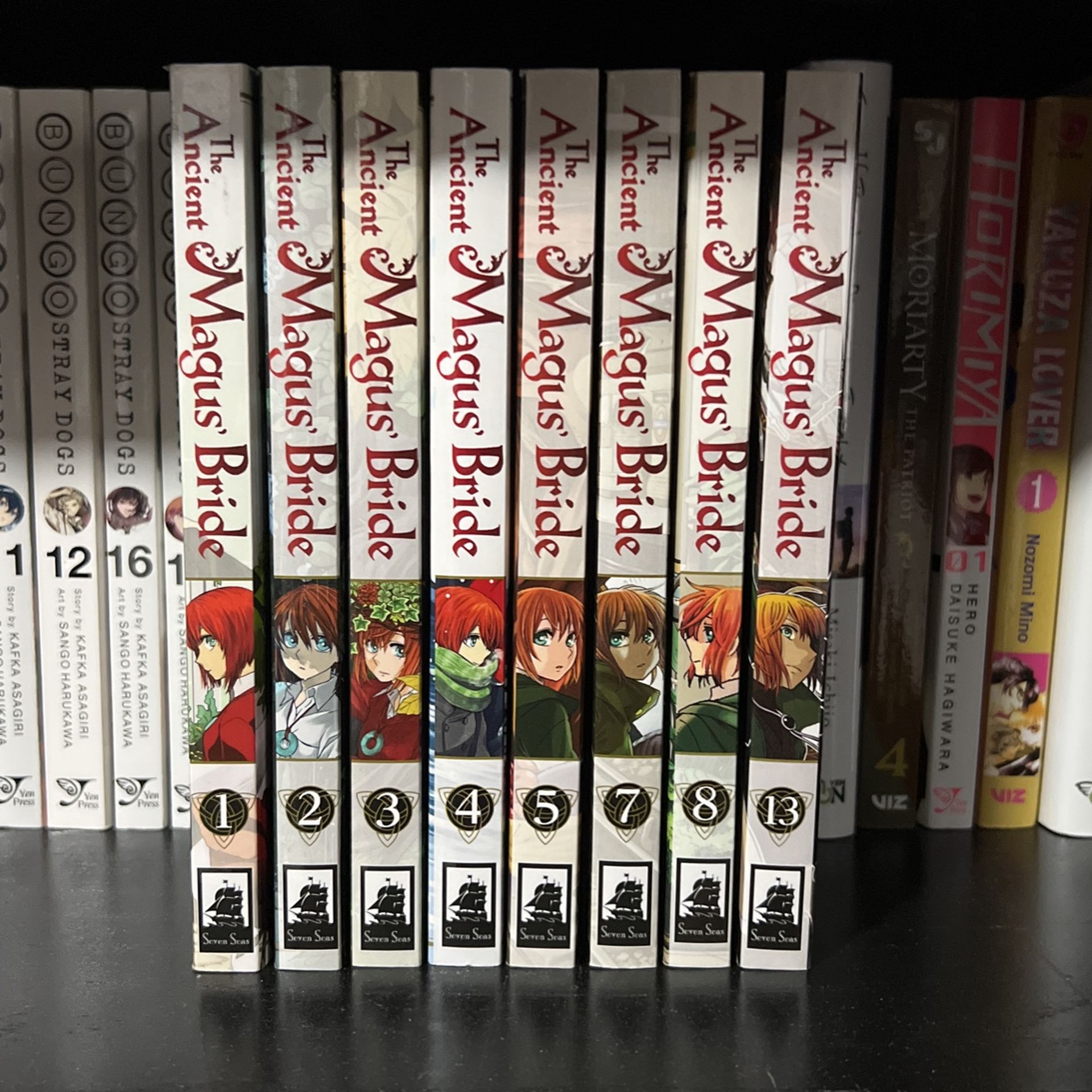 The Ancient Magus Bride Various Volumes