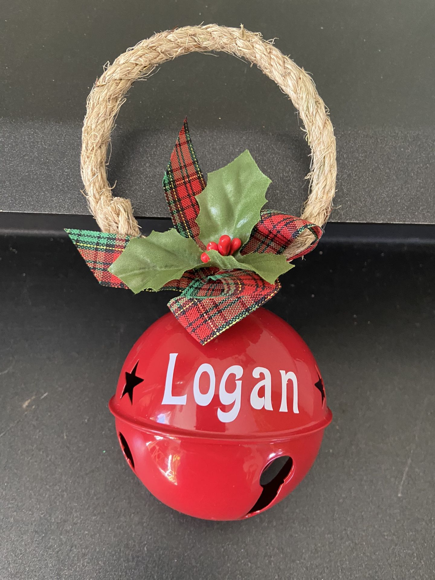 Personalized Christmas Bell