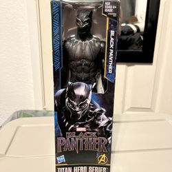 Black Panther Marvel Avengers Titan Hero Series 12 Inch Hasbro Action Figure NEW