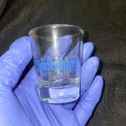 Blue & White Castle design Disneyland resort shot glass
