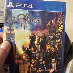 Kingdom hearts 3 ps4