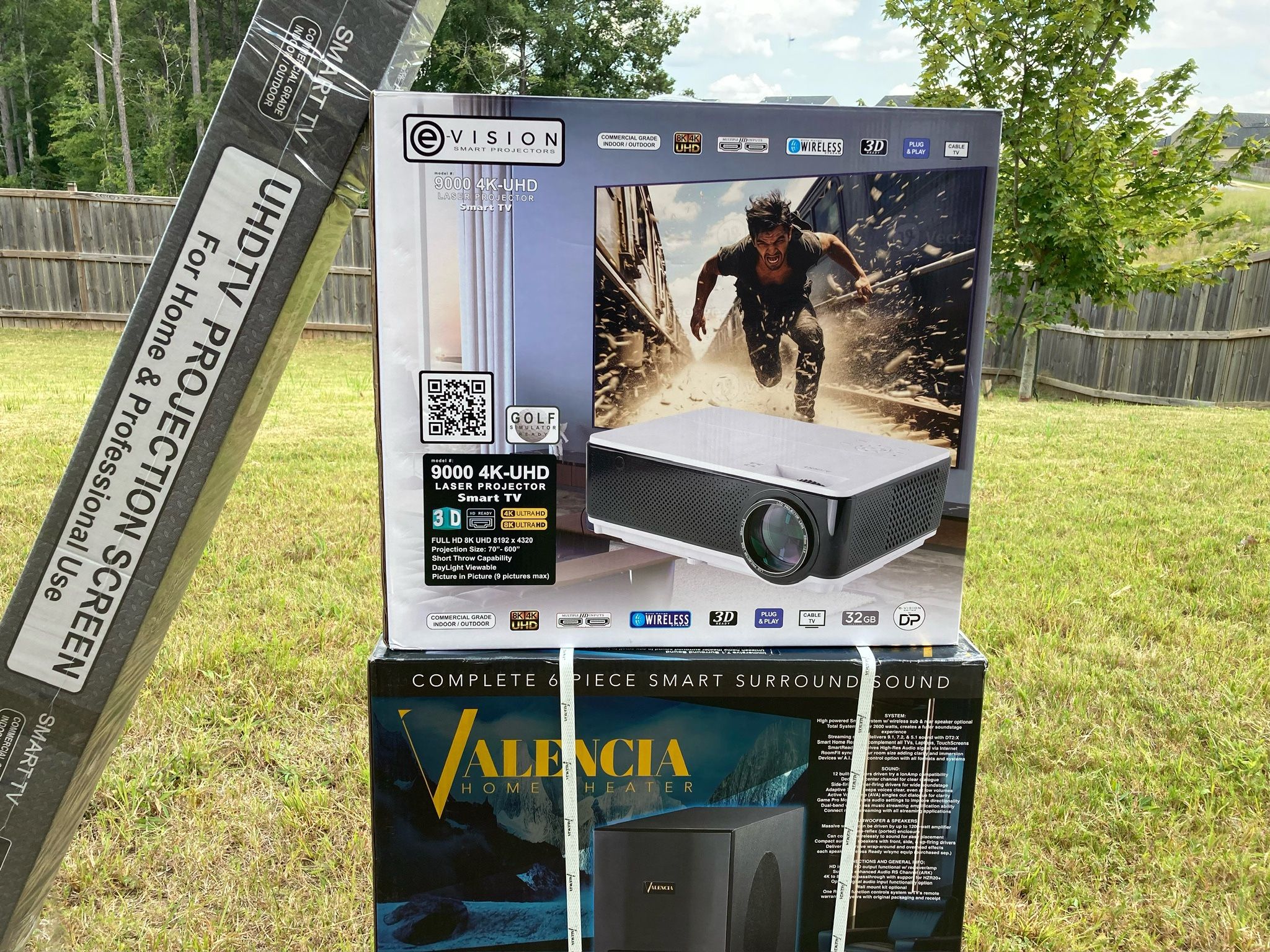 New Unopened Home Theater System $9,000