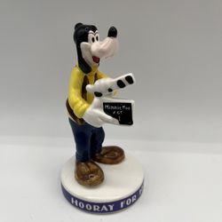 The Walt Disney Company Porcelain Goofy Figure “ Hooray For Hollywood “