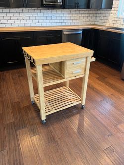 Kitchen Cart with Wheels