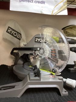 RYOBI Corded 10” Compound Miter Saw $130