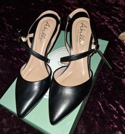 Abella womens black heels