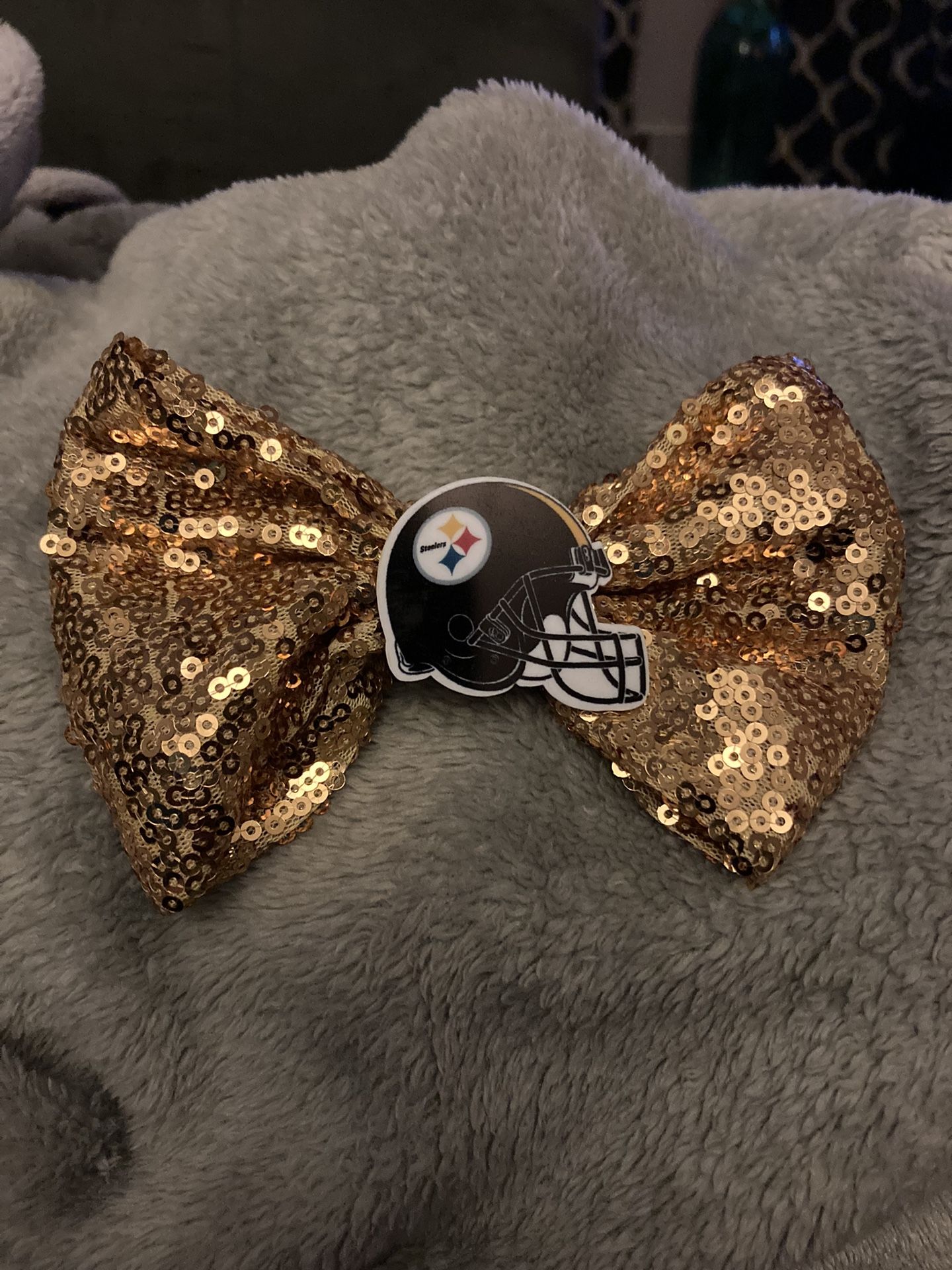 Steelers Hair Bow