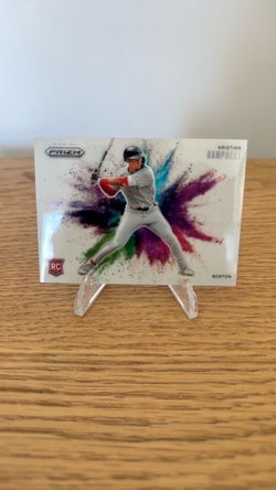 Kristian Campbell Panini Prizm Rookie Baseball Card