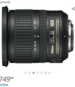 Wide Angle Lens Nikon Dx