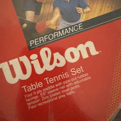 Table Tennis Set