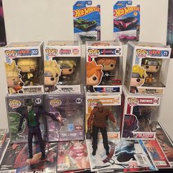 comics/funko pops/action figures