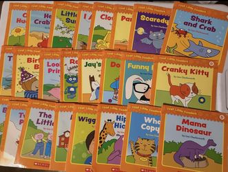 Firs Little readers Books C,D,F and E Level Books