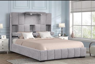 New Queen Luxury Bed Without Mattress And Free Delivery Pay On Arrival