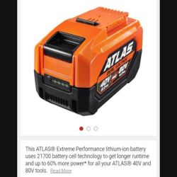 Atlas Battery (No Charger)