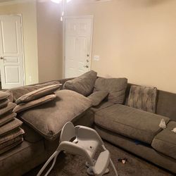 Large Wrap Around Couch 