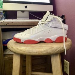 Red And White Jordan’s