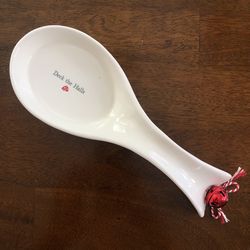 Sleigh Bell Bistro Spoon Rest Christmas Holiday Rare item